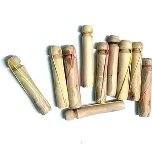 ARYANSH SHOPPE Wooden Hair Curler Rollers/For Waves And Curls without Heat/Rollers Spiral Curls For Hair Styling (20)