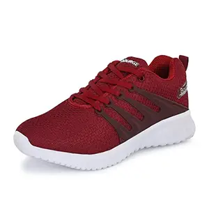 Bourge Men's Loire-z-175 Maroon Running Shoes-7 Kids UK (Loire-z-175-07)