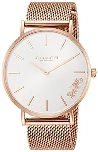 COACH(コーチ) [Coach] Watch PERRY [Parallel Import], 14503126 36mm Rose Gold x White, Bracelet Type