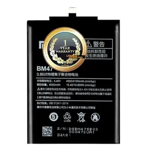 LGOC Original Mobile Battery for Redmi 3 / 3S / 3S Prime Redmi 4 / 4X (4050mAh-BM47) with 1 Year Replacement Warranty