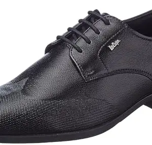 Lee Cooper Men's LC6210E Leather Formal Shoes_Black_41