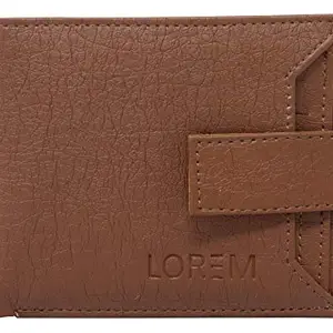 LOREM Men`s Wallet with Premium Look Artifical Leather Wallet for Men- WL-10-FZ