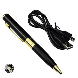 QAZ Spy Pen Camera with HD Quality Audio/Video Recording Wireless 32GB Supportable Without WiFi Camera price in India.