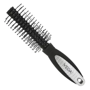 Vega Mini Round Hair Brush (India's No.1* Hair Brush Brand) For Adding Curls, Volume & Waves In Hairs| Men and Women| All Hair Types (R7-RB)