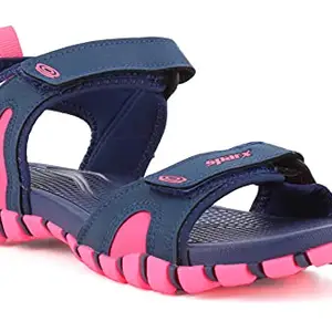 Sparx womens SS 572 | Latest, Daily Use, Stylish Floaters | Blue Sport Sandal - 8 UK (SS 572)