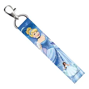 ISEE 360® Cinderella Princess Lanyard Tag with Swivel Lobster for Gift Luggage Bags Backpack Laptop Bags L X H 5 X 0.8 INCH