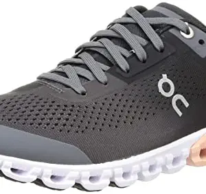 ON Cloudflow Wide 1 Women's Running Shoes, Rock | Rose, 6