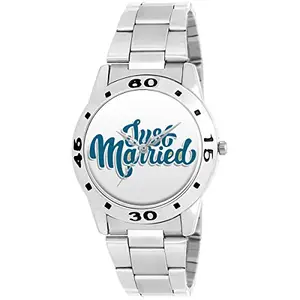 BIGOWL Analogue Just Married White Dial Women's Watch