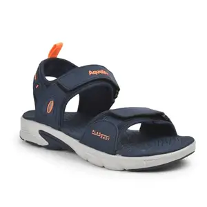 Aqualite Men MGS-4001 Sandal, N.Blue/Orange, 6 UK/India