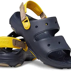 Crocs All-Terrain Blue Sandal-(207711-4LH)-3 UK Men/ 4 UK Women (M4W6)