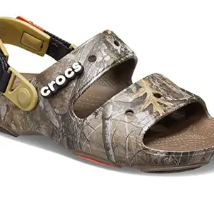 crocs Unisex Adult ClscAllTerrainRealtreeEdgeSdl Walnut Sandal (207891-267)