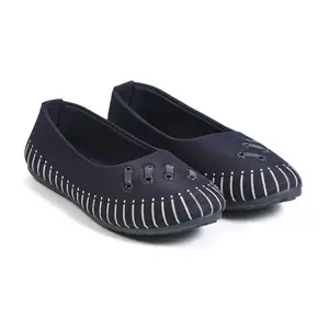 Stylish Bellies Lightweight Comfortable Summer Trendy Stylish Women Bellies Ethnic Bellies Outdoor Bellies For Women (Black, 7)