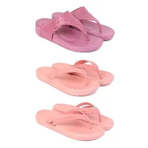 Trendy Open-Toe Sandals for Women – Soft Padded Footbed, Summer Wear | (COMBO-3)-1984-1979-1975-8-EURO-39