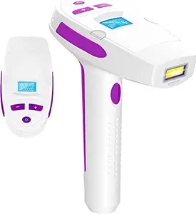 Juflix Laser Hair-Removal Permanent IPL Hair Removal Device for Whole-Body Home Use -Upgrade 300,000 Flashes Painless Professional IPL Hair Remover System for Women Men