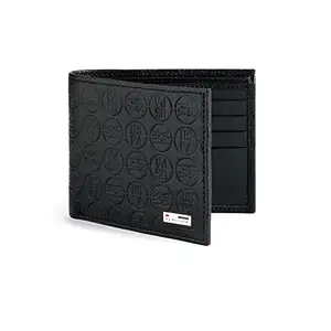 U.S. POLO ASSN. Sparta Black Leather Wallet for Men