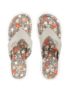 Carlton London Sports Women Grey Slipper(3 UK), (CL-KI-W-5001-GREY)