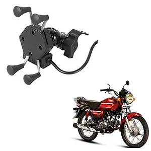 Auto Pearl -Waterproof Motorcycle Bikes Bicycle Handlebar Mount Holder Case(Upto 5.5 inches) for Cell Phone -CD Dawn