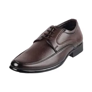 Walkway Men Brown Synthetic Lace-up Shoes,EU/43 UK/9 (19-6548)