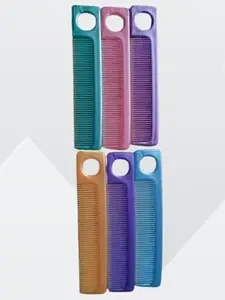 advancedestore Multicolor pocket Hair Combs-pack of 6 - (flx)