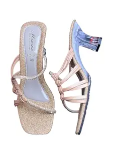 Comfortable Slip-On Heel Footwear Sandal for Women and Girls Sandal0FF006 5UK White006