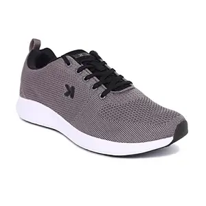 eeken Grey/Black Lightweight Casual Shoes for Men by Paragon (Size 9) - E1127JH07A022