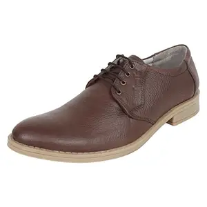 SeeandWear Formal Shoes for Men. Genuine Leather Branded Shoes Brown (8)