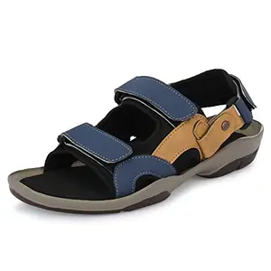 Centrino Sandal for Men | Grip Insole for Stability | Modern Look with Adjustable Straps | Comfortable Footwear for Hiking and Everyday wear 9254-3