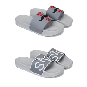 Men's Sandals | Lightweight Wear| Stylish & Easy to Wear For Men's PCV-SAN-(2-COMBO)-1590-1589-9