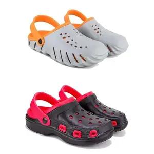 Men's Sandals | Lightweight Wear| Stylish & Easy to Wear For Men's M-(COMBO-2)-3150-3017-8