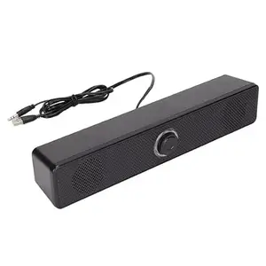 P S ASSOCIATES Computer Speaker, Plug and Play Dual Wired Speakers for pc Plug and Play USB Powered Speaker for Tablet for