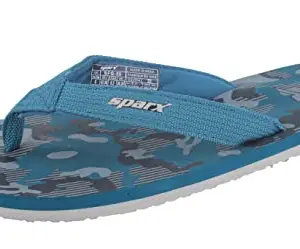 Sparx mens SF0055G T.Blueblack Flip-Flop - 8 UK (SF0055GTBBK0008)