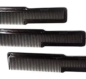 Beauty Tool Plastic Hair Combs for Saloon Women and men (3pCZ)