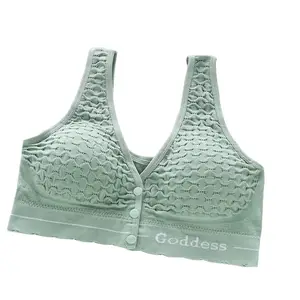 Girls and Womens Padded Inner wear for T-Shirts useGreenSize-32(in,AZ,Front EMB.hookGreen-32,O)