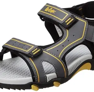 Lee Cooper Men's LC6052E Sports Sandal_LC6052E_Drk Gry_42