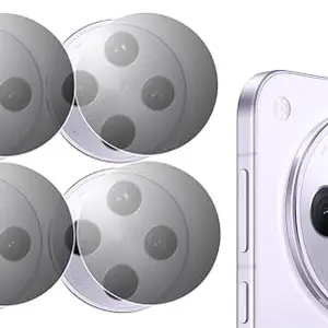 DAFFIN Back Camera Lens 9H Glass Screen Protector for Oppo Find X8s+ (Pack of 4) LF-467