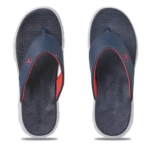 Aqualite Men SCR-504 Slipper, N.Blue/Red, 10 UK/India