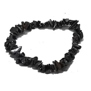 Hematite Chip Bracelet Crystal Stone Chip Bracelet for Reiki Healing and Crystal Healing Stone for Unisex Search this page