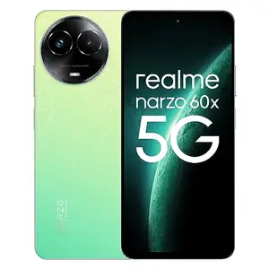 realme narzo 60X 5G (Stellar Green, 4GB, 128GB Storage) Up to 2TB External Memory | 50 MP AI Primary Camera | Segments only 33W Supervooc Charge price in India.