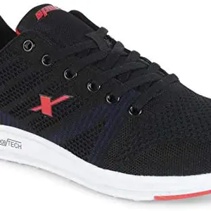 Sparx Trending & Stylish Men's Outdoor Sports/Walking/Running/gynmming Shoe SM-379 Black Red UK-7