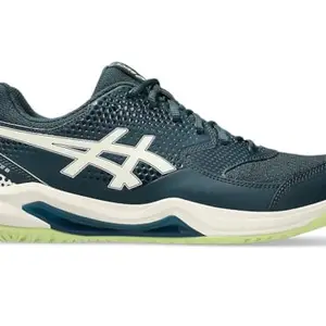 ASICS Mens Gel-Dedicate 8 Pickleball Tranquil Teal/Cream Tennis Shoes - 12 UK (1041A409.300)