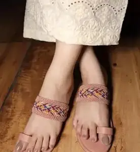 Rehan Traders Stylish Tranding Stylish Flats Sandal| Comfortable, Lightweight, Anti Slip|SL_324