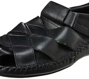 Hush Puppies men Sandal CALIFORNIA FISHERMAN(8646790) _Black_UK11