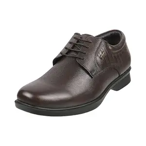 Mochi Men Lace-up Formal Shoes Brown UK/7 EU/41 (19-6646)