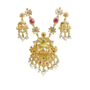 Heavy Necklace with Earring Jewelry Set for Women