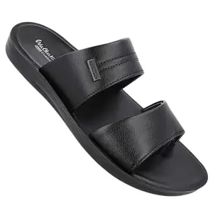 Men's Covering Slippers – Comfortable & Cozy Full Coverage Indoor Footwear (BLACK, UK Footwear Size System, Adult, Men, Numeric, Medium, 9)