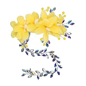 Fully Attractive Flower Hair Clips/Pins For Girls and Women Hair Styling Accessories (Pack of 1)
