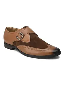 FASHION VICTIM 9012 Men's Formal Shoes Brown 11 UK