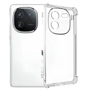 CaseLord IQOO 12 CrystalGuard: Ultra-Thin Transparent Bump Protection IQOO 12 Mobile Cover - Safeguard Your Device with Style -(2601)