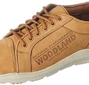 Woodland Men's Yellow Leather Casual Shoe-10 UK (44 EU) (GC 3677120)