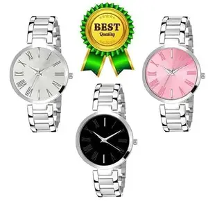 STARWATCH New Stylish Design Sizzling analg Watch for Girls and Womens (Pack of 3)(SR-890) AT-890